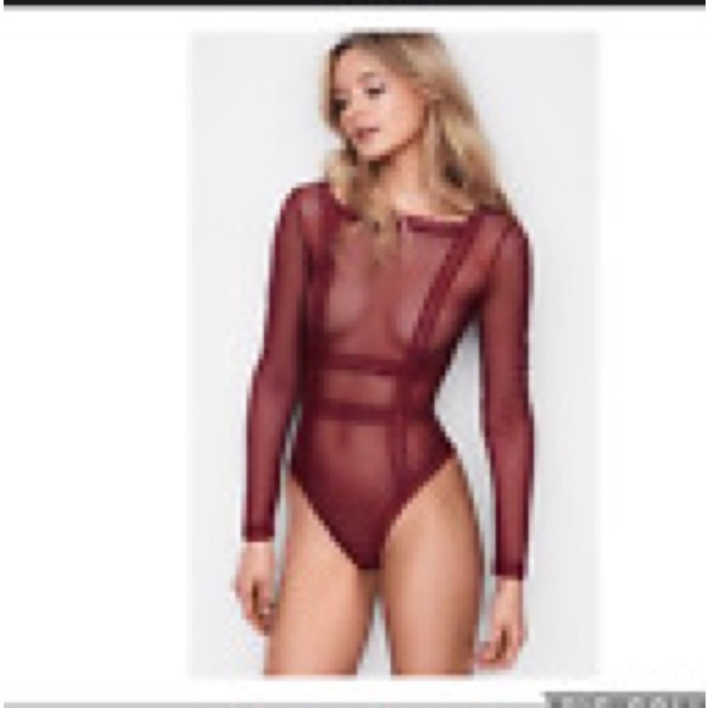 Victoria’s Nightly Net Bodysuit